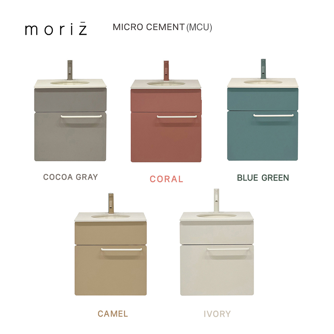 Moriz Microcoat Bathroom furniture lower cabinet Washbasin