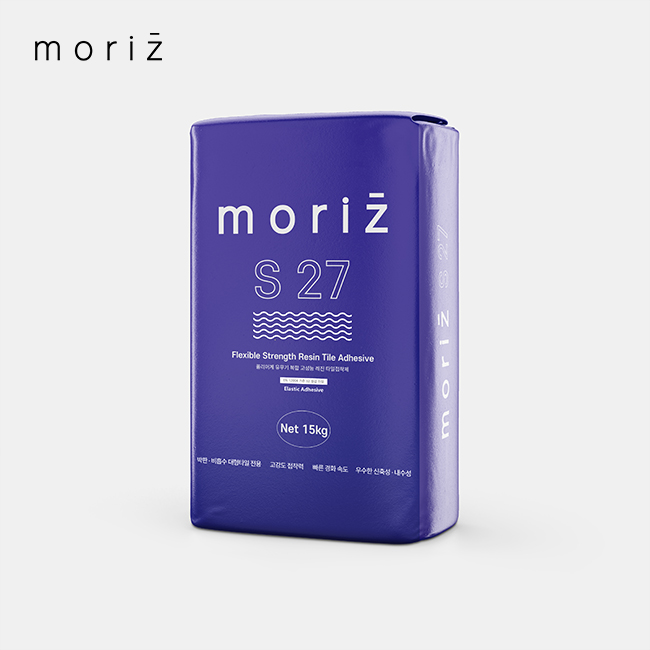 모리즈 moriz S27 고탄성 타일접착제 타일본드 드라이본드 15kg