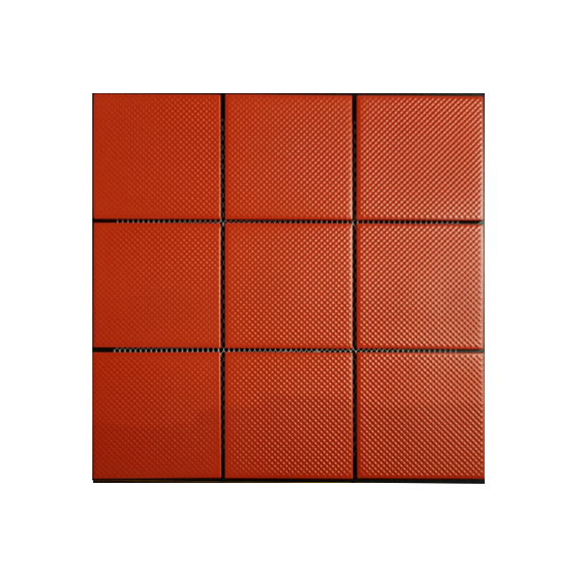포세린 모자이크타일 벽 바닥타일 300x300 R9740 RED-MATTE